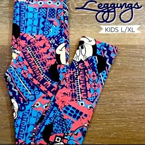 Lularoe Kids Disney Leggings